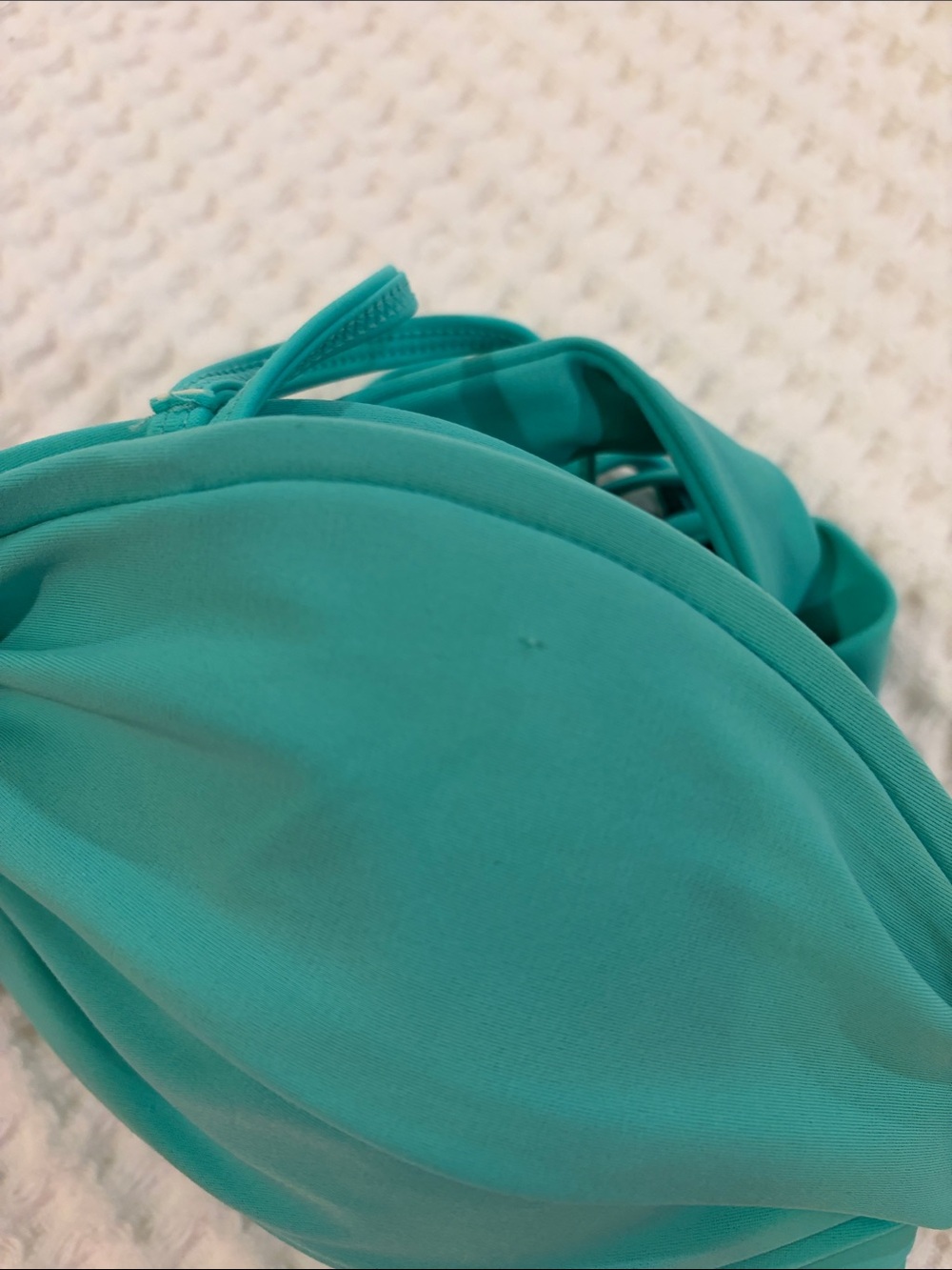 Turquoise green bikini top - Picture 7 of 7